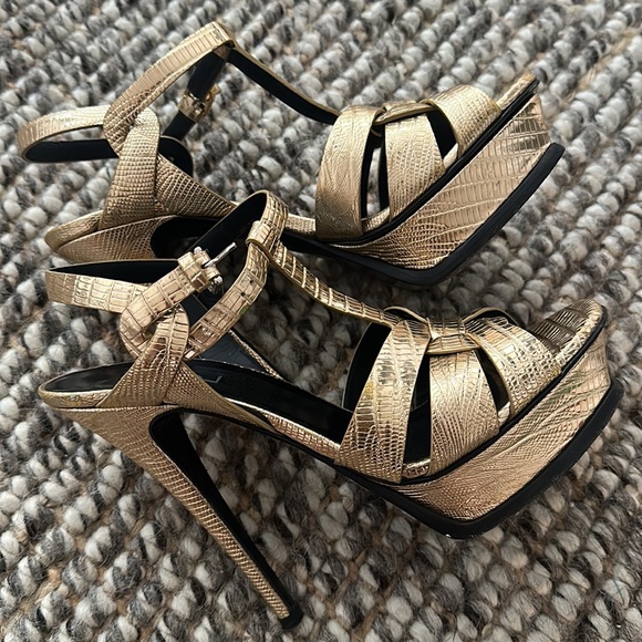 saint laurent high sandals - Picture 8 of 8